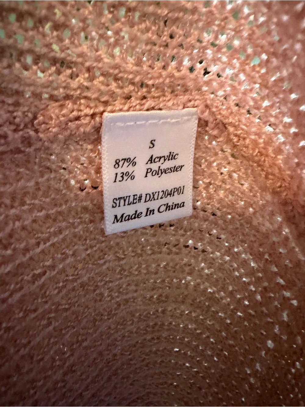 Pink Lily Dusty Rose Open-Front Cardigan